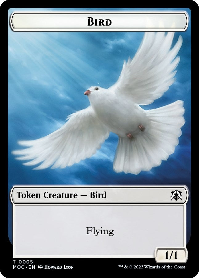 Bird // Kobolds of Kher Keep Double-sided Token (0) [MOC] - MTG Single