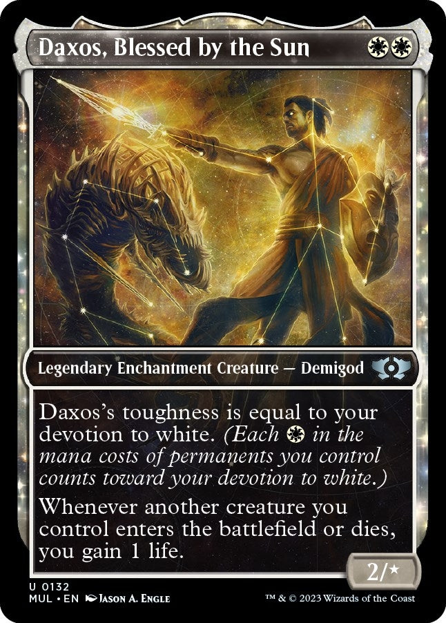 Daxos Blessed by the Sun (Halo Foil) (132) [MUL] - MTG Single