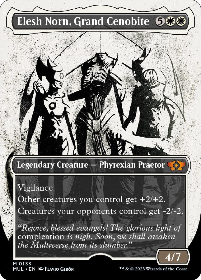 Elesh Norn Grand Cenobite (Halo Foil) (133) [MUL] - MTG Single