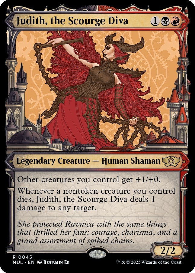 Judith the Scourge Diva (45) [MUL] - MTG Single