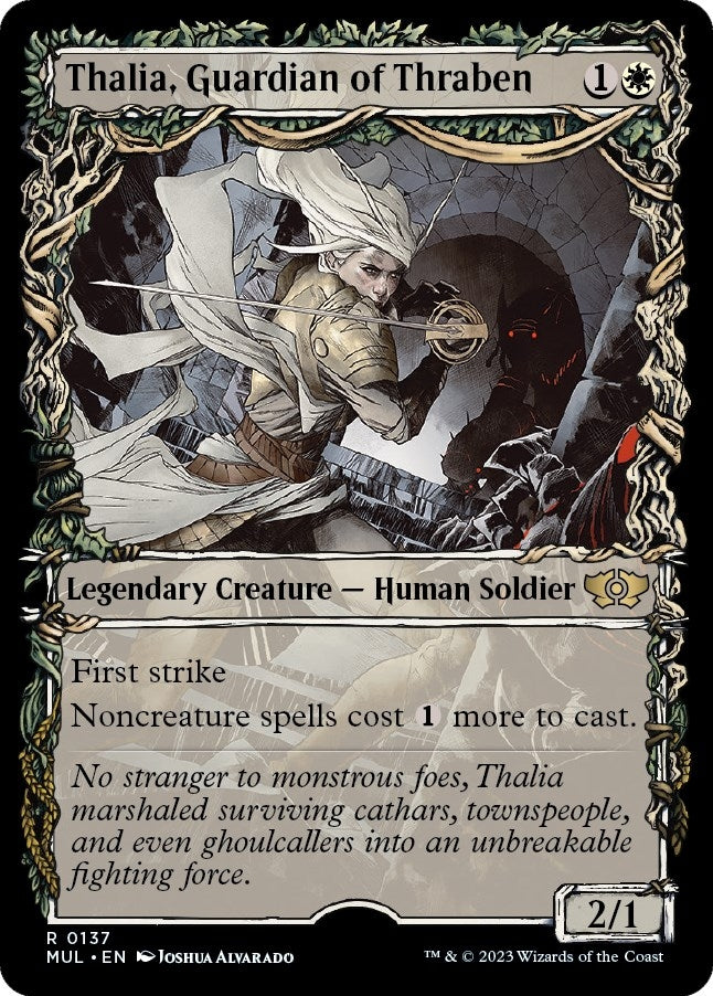 Thalia Guardian of Thraben (Halo Foil) (137) [MUL] - MTG Single