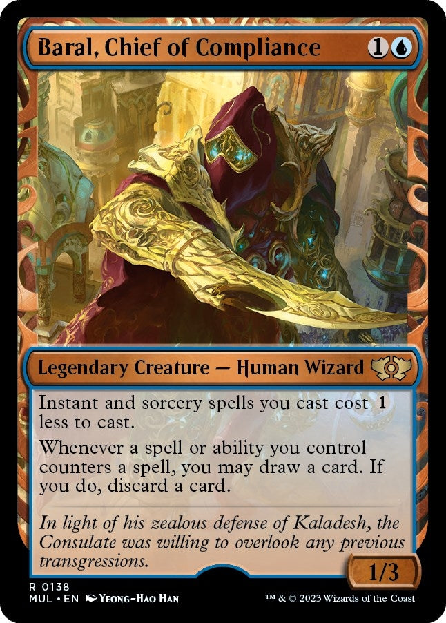 Baral Chief of Compliance (Halo Foil) (138) [MUL] - MTG Single
