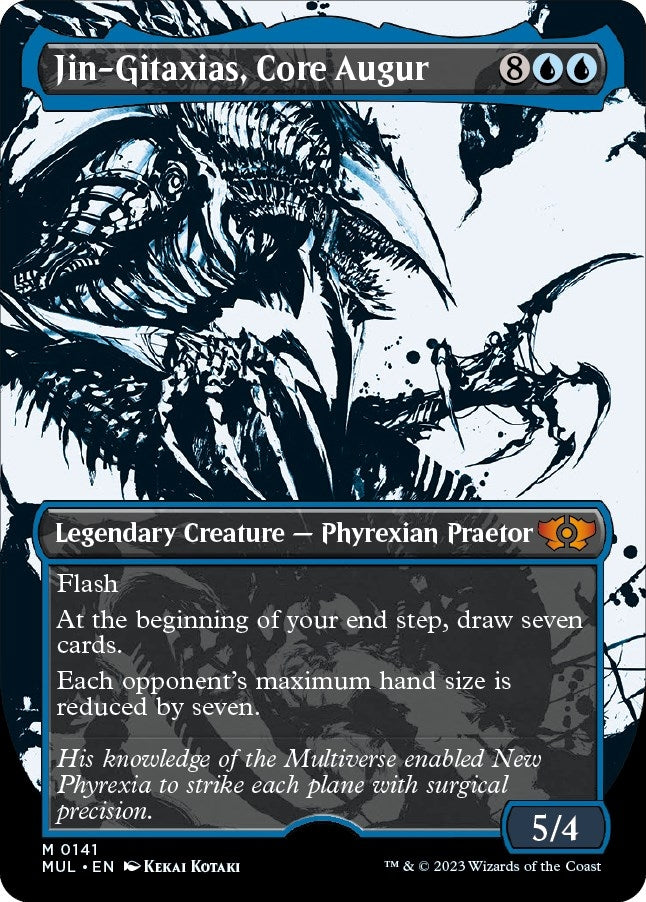 Jin-Gitaxias Core Augur (Halo Foil) (141) [MUL] - MTG Single