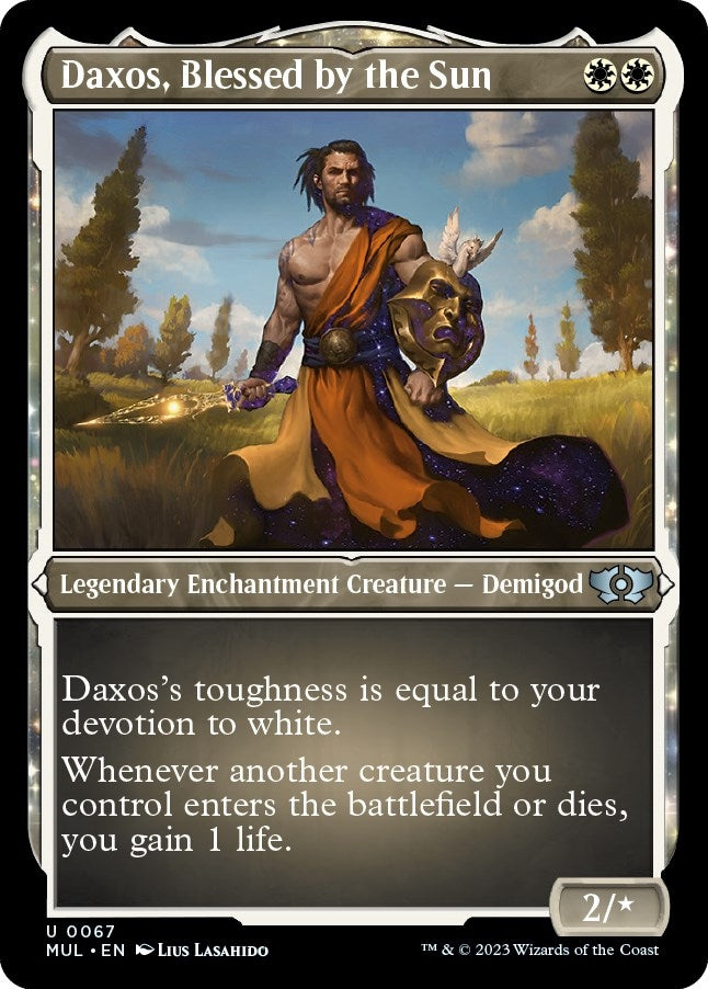 Daxos Blessed by the Sun (Foil Etched) (67) [MUL] - MTG Single