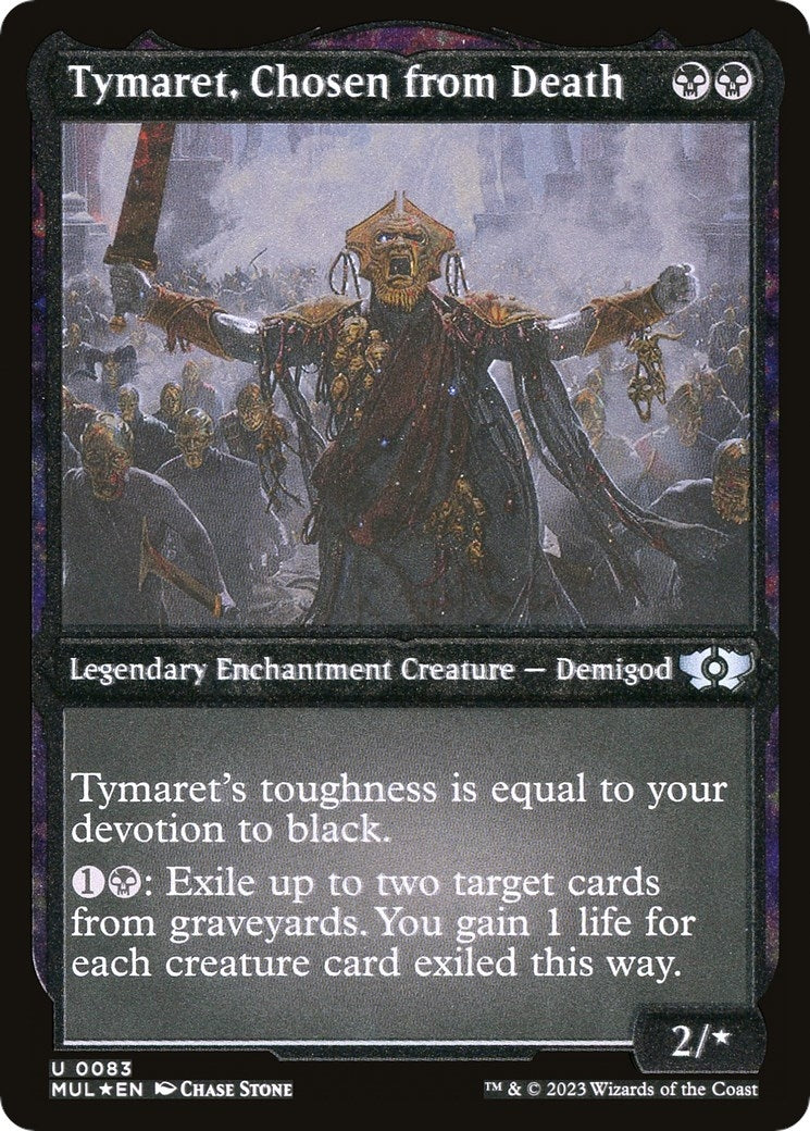 Tymaret Chosen from Death (Foil Etched) (83) [MUL] - MTG Single