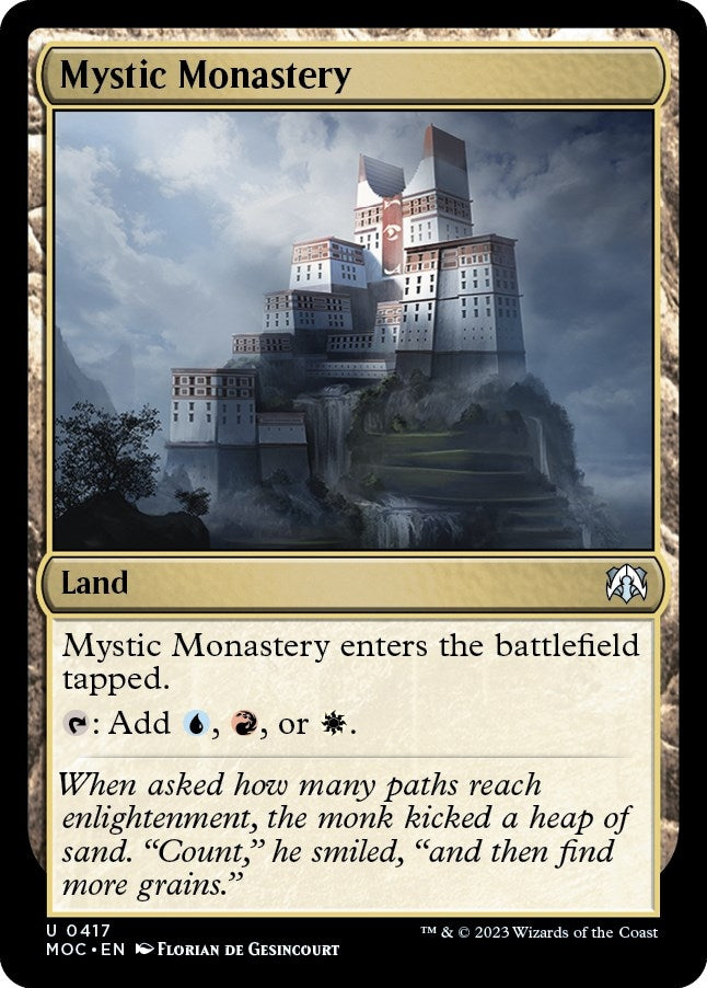 Mystic Monastery (417) [MOC] - MTG Single
