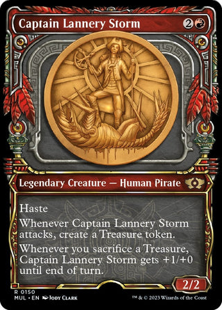 Captain Lannery Storm (Halo Foil) (150) [MUL] - MTG Single
