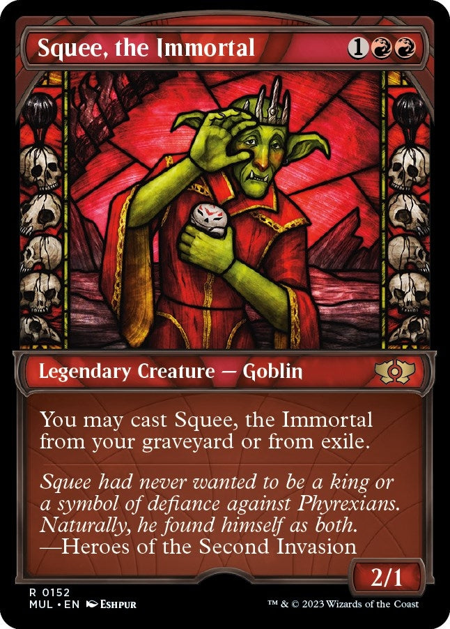 Squee the Immortal (Halo Foil) (152) [MUL] - MTG Single