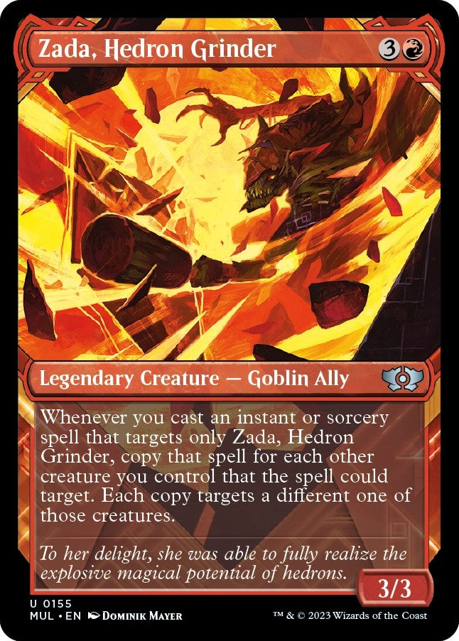 Zada Hedron Grinder (Halo Foil) (155) [MUL] - MTG Single