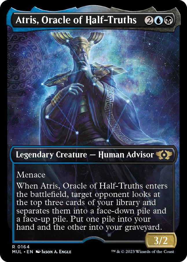 Atris Oracle of Half-Truths (Halo Foil) (164) [MUL] - MTG Single
