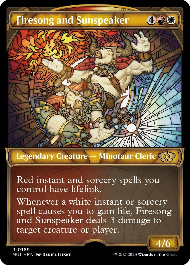 Firesong and Sunspeaker (Halo Foil) (169) [MUL] - MTG Single