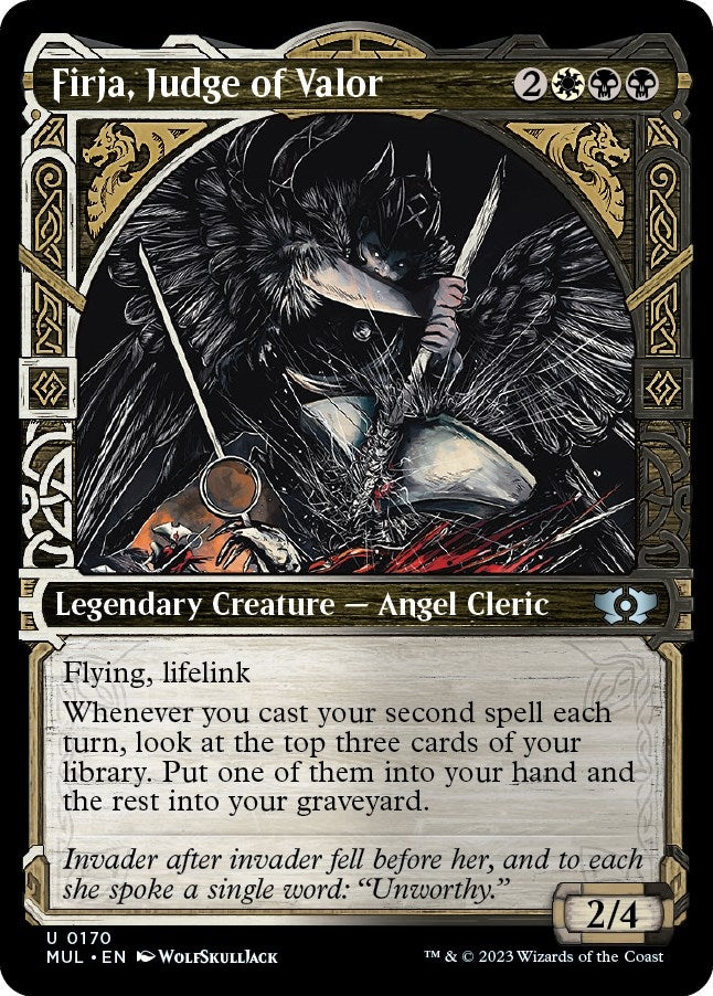 Firja Judge of Valor (Halo Foil) (170) [MUL] - MTG Single
