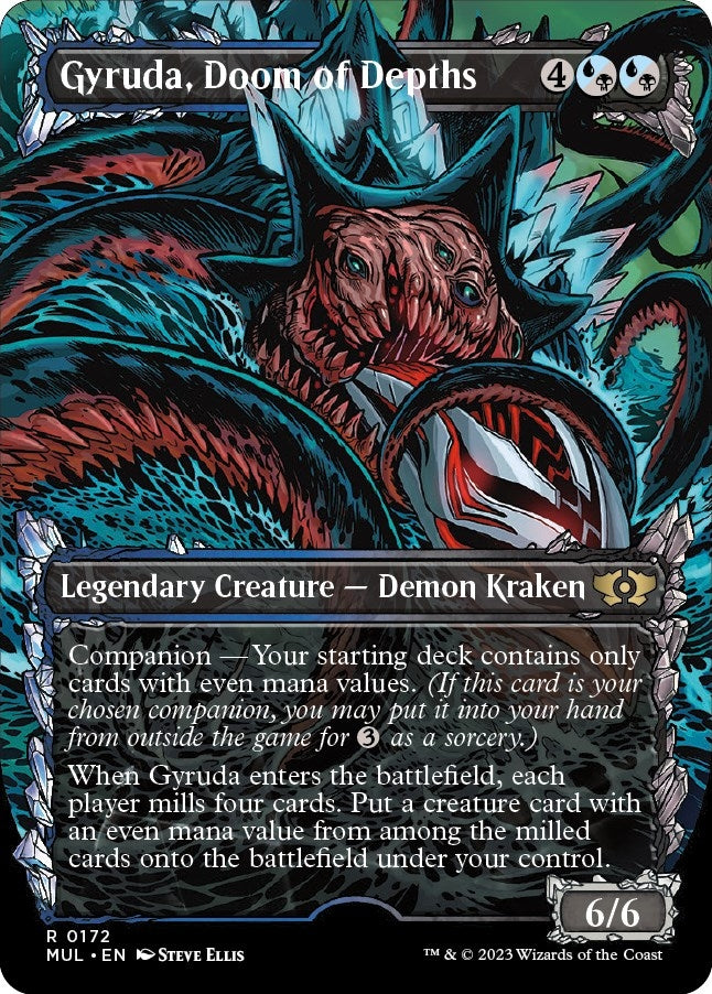 Gyruda Doom of Depths (Halo Foil) (172) [MUL] - MTG Single
