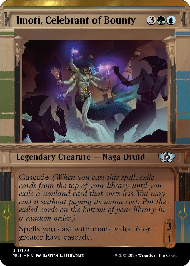 Imoti Celebrant of Bounty (Halo Foil) (173) [MUL] - MTG Single