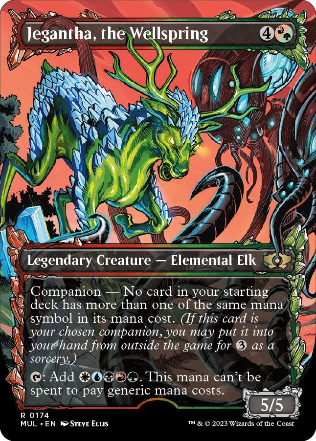 Jegantha the Wellspring (Halo Foil) (174) [MUL] - MTG Single