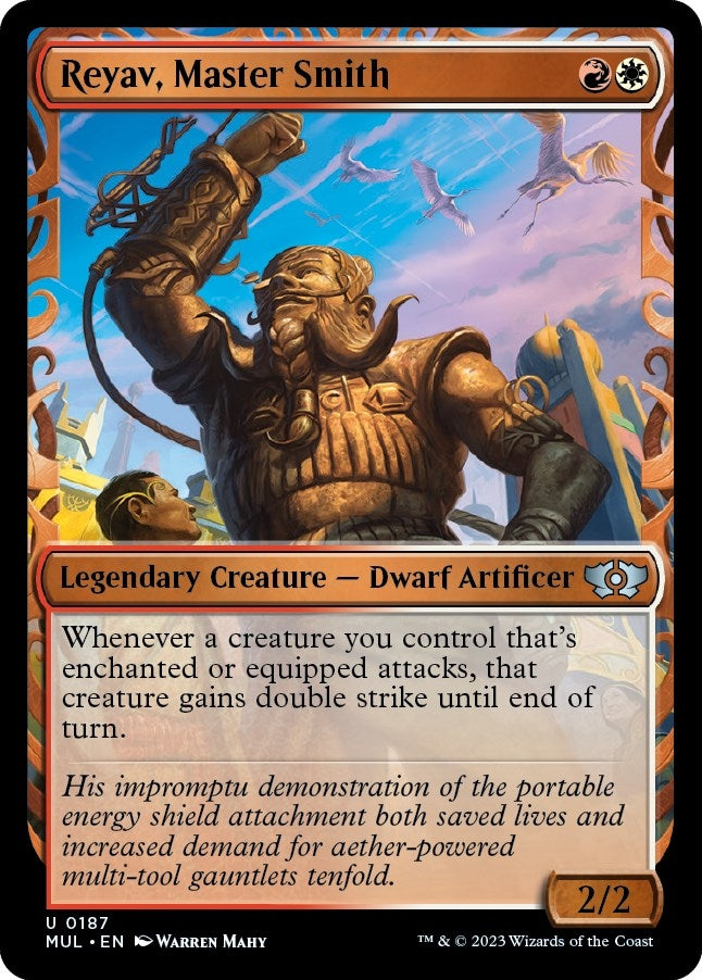 Reyav Master Smith (Halo Foil) (187) [MUL] - MTG Single