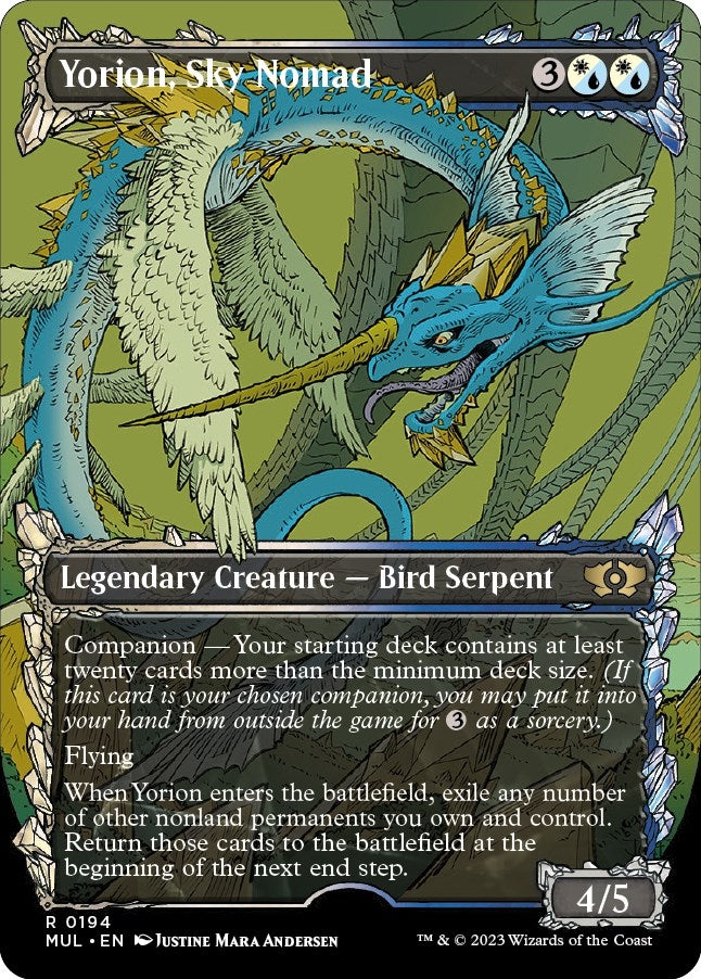 Yorion Sky Nomad (Halo Foil) (194) [MUL] - MTG Single