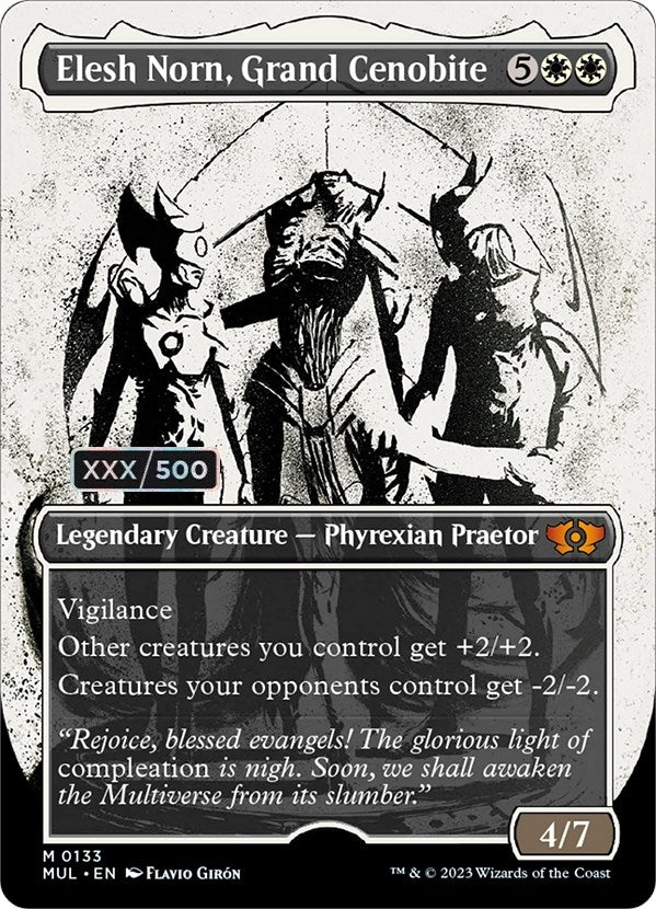 Elesh Norn Grand Cenobite (Serial Numbered) (133) [MUL] - MTG Single