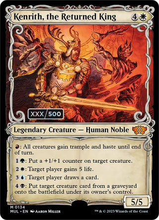 Kenrith the Returned King (Serial Numbered) (134) [MUL] - MTG Single