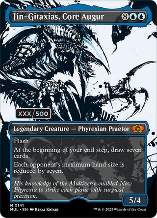 Jin-Gitaxias Core Augur (Serial Numbered) (141) [MUL] - MTG Single
