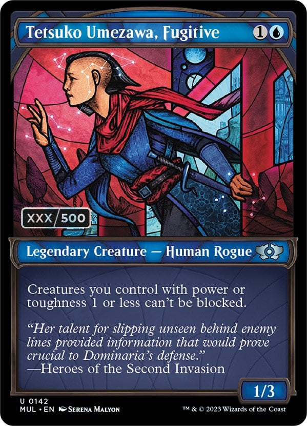 Tetsuko Umezawa Fugitive (Serial Numbered) (142) [MUL] - MTG Single