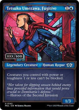 Tetsuko Umezawa Fugitive (Serial Numbered) (142) [MUL] - MTG Single