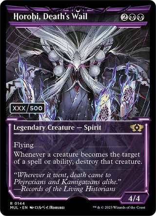 Horobi Death’s Wail (Serial Numbered) (144) [MUL] - MTG Single