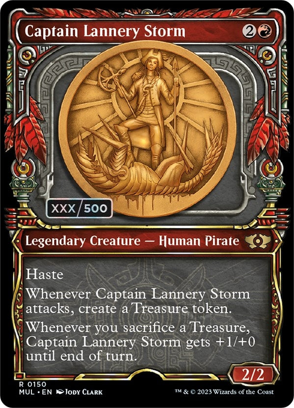 Captain Lannery Storm (Serial Numbered) (150) [MUL] - MTG Single