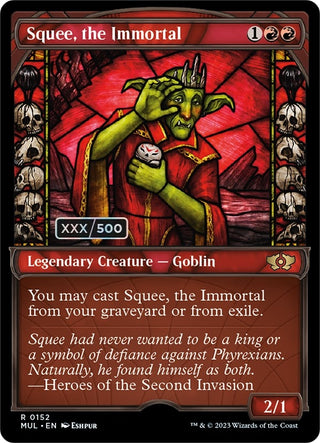 Squee the Immortal (Serial Numbered) (152) [MUL] - MTG Single