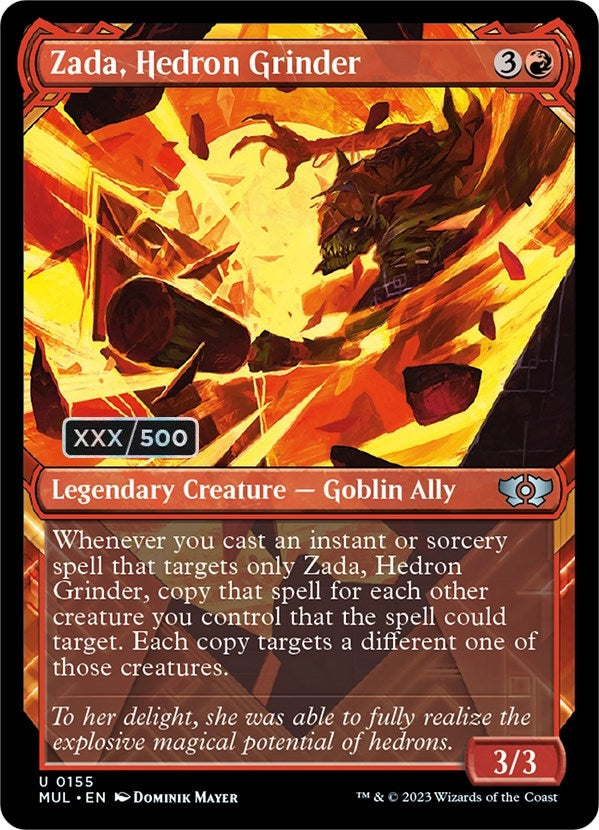 Zada Hedron Grinder (Serial Numbered) (155) [MUL] - MTG Single
