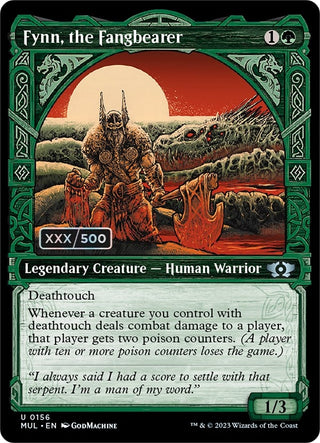 Fynn the Fangbearer (Serial Numbered) (156) [MUL] - MTG Single