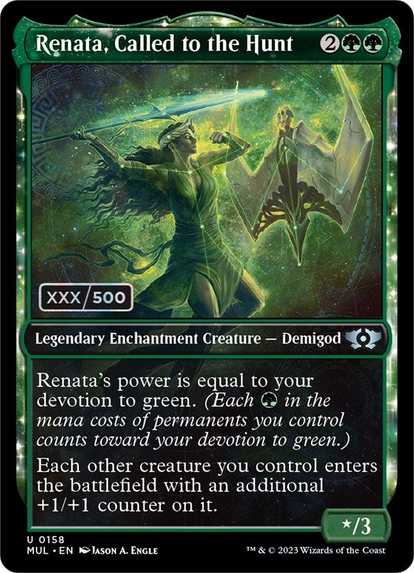 Renata Called to the Hunt (Serial Numbered) (158) [MUL] - MTG Single