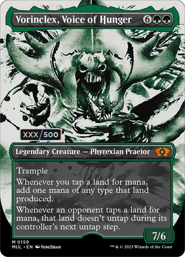 Vorinclex Voice of Hunger (Serial Numbered) (159) [MUL] - MTG Single