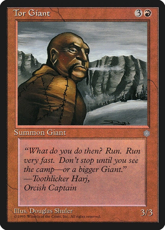 Tor Giant [ICE] - MTG Single
