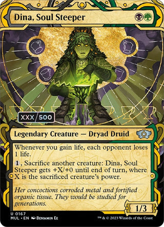 Dina Soul Steeper (Serial Numbered) (167) [MUL] - MTG Single