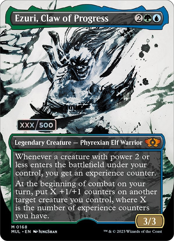 Ezuri Claw of Progress (Serial Numbered) (168) [MUL] - MTG Single