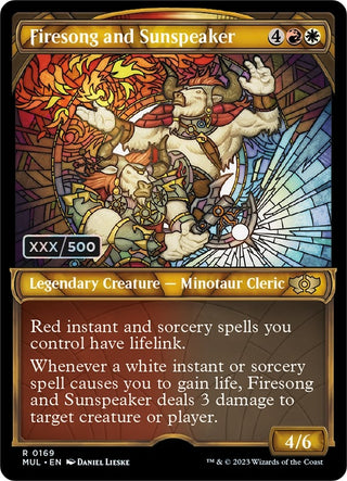 Firesong and Sunspeaker (Serial Numbered) (169) [MUL] - MTG Single