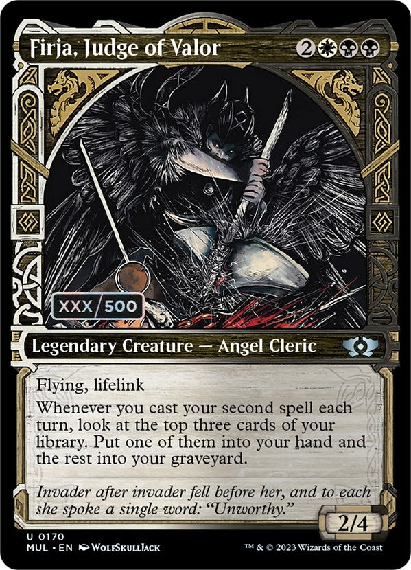 Firja Judge of Valor (Serial Numbered) (170) [MUL] - MTG Single