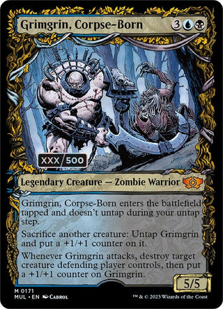 Grimgrin Corpse-Born (Serial Numbered) (171) [MUL] - MTG Single