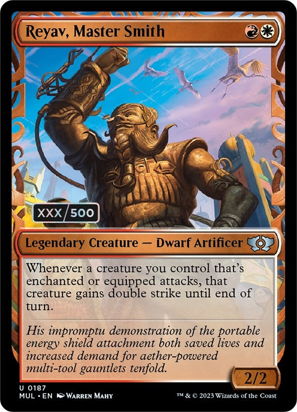 Reyav Master Smith (Serial Numbered) (187) [MUL] - MTG Single
