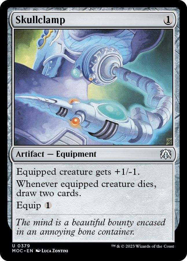 Skullclamp (379) [MOC] - MTG Single