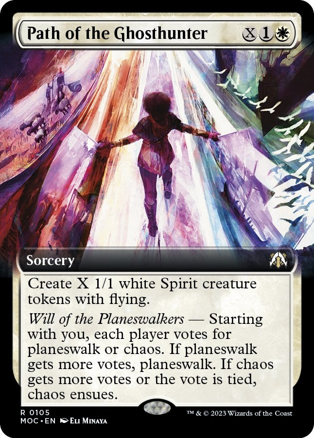 Path of the Ghosthunter (Extended Art) (105) [MOC] - MTG Single