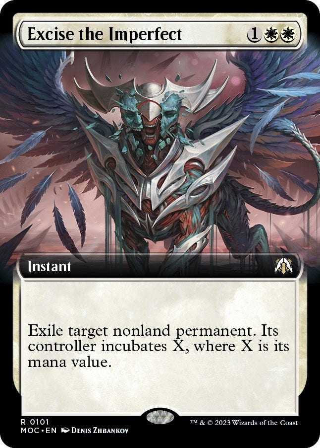 Excise the Imperfect (Extended Art) (101) [MOC] - MTG Single