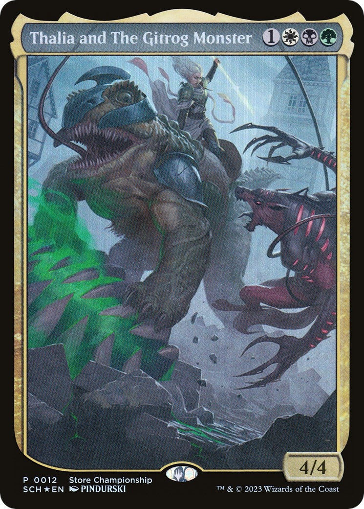 Thalia and The Gitrog Monster (12) [GAME] - MTG Single
