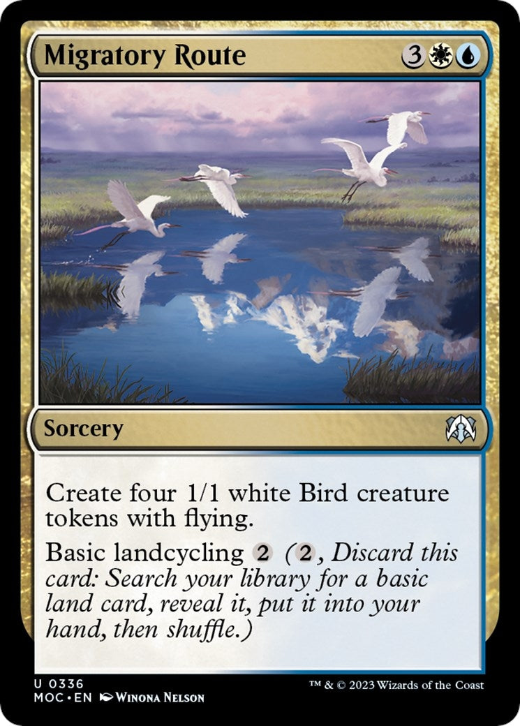 Migratory Route (336) [MOC] - MTG Single