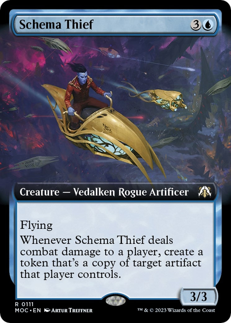 Schema Thief (Extended Art) (111) [MOC] - MTG Single