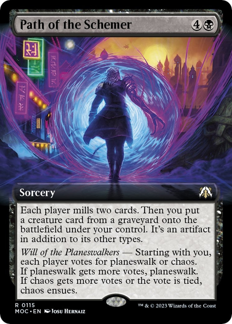 Path of the Schemer (Extended Art) (115) [MOC] - MTG Single