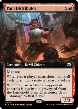 Pain Distributor (Extended Art) (120) [MOC] - MTG Single