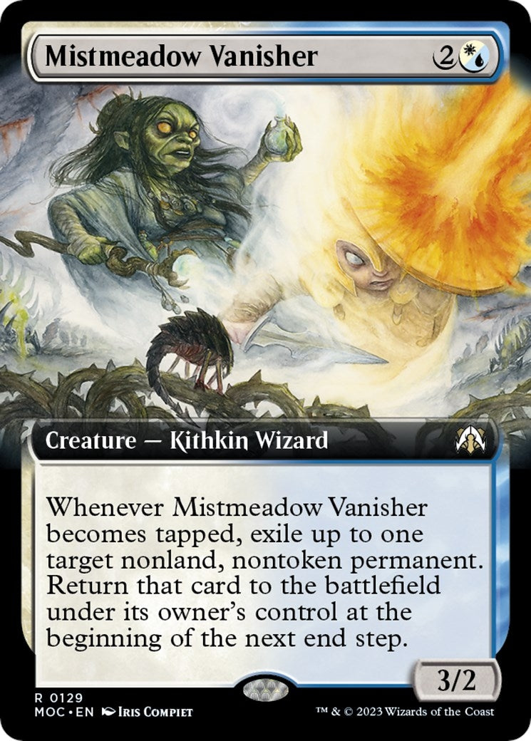 Mistmeadow Vanisher (Extended Art) (129) [MOC] - MTG Single