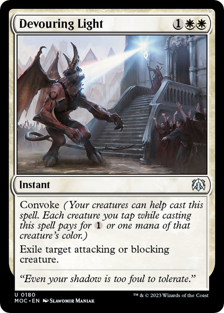 Devouring Light (180) [MOC] - MTG Single